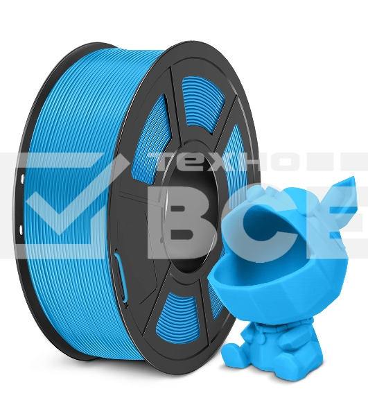Филамент NVPRINT PLA Meta Blue для 3D печати диаметр 1.75мм  длина 330 метров  масса 1 кг