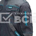 Куртка профессиональная рабочая, 97% хлопок 3% спандекс, M Gross, фото12