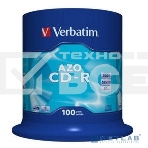 Диск CD-R Verbatim 700Mb 52x 100 шт., DataLife+ Cake Box Pastel Color (43430), фото2