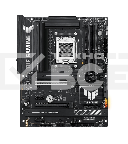 Материнская плата ASUS TUF GAMING B850-PLUS WIFI, Socket AM5, AMD B850, 4xDDR5, 4xSATA, 3xM.2, 1xPCIe 5.0 x16, 1xPCIe 4.0 x16, 2xPCIe 4.0 x1, 1xHDMI, 1xDP, 1x 2.5Gb LAN, Wi-Fi 7, 3xUSB-A 10Gbps, 4xUSB-A 5Gbps, 1xUSB-C 20Gbps, 2xUSB-A 2.0, 5x3.5 мм, 7.1, A