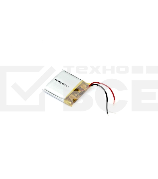 Аккумулятор Li-Pol (батарея) 4*20*20мм 2pin 3.7V/200mAh