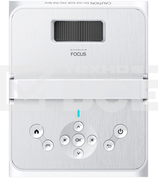 Проектор Cactus CS-PRC.04WT.Full HD-A + Экран CS-PSRM-180X180-WT LCD (1920x1080) 1000:1 ресурс лампы:50000часов 1xUSB typeA 1xHDMI 1.35кг