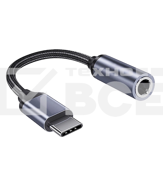 Кабель-переходник Rexant c USB-C на AUX 3,5 мм