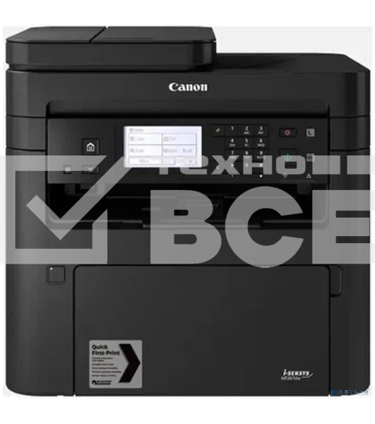 МФУ лазерное Canon i-SENSYS MF267dw II (5938C008) A4 черный