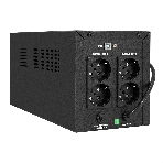 Источник бесперебойного питания ExeGate SpecialPro Smart LLB-1000.LCD.AVR.4SH.USB (1000VA/700W, LCD, AVR, 4*Schuko,USB, батарея 12V 7.2Ah - 2 шт., металлический корпус, Black), фото5