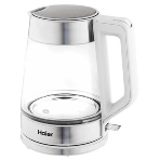 Чайник электрический Haier HK-500 1.7л. 2200Вт серый/белый корпус: стекло/пластик (TD0029955RU), фото15