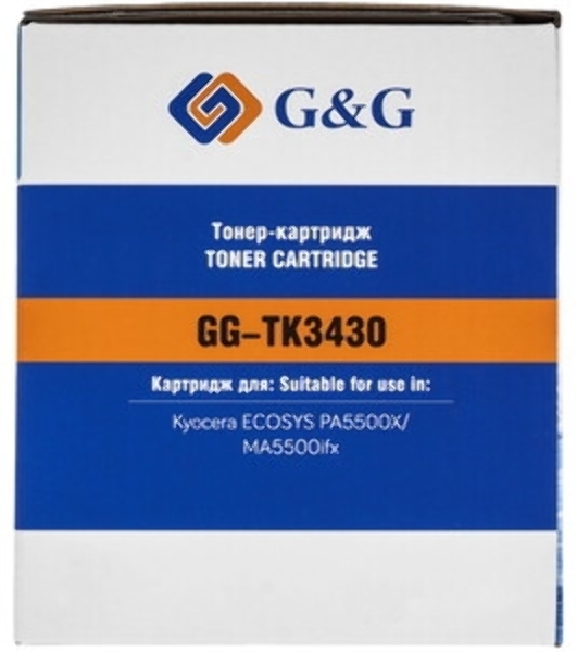 Картридж лазерный G&G GG-TK3430 TK-3430 черный (25000 стр.) для Kyocera ECOSYS PA5500X/MA5500ifx
