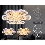 Светильник Ambrella light FA2923 GD золото 138W 600*600*130 (ПДУ РАДИО 2.4), фото4