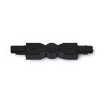 GL7180 BK черный матовый коннектор поворотный шарнирный для однофазного шинопровода Standard 220V NEW 285*35*20, фото5