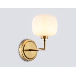 Настенный светильник Ambrella light LH53021 BS/FR латунь/белый матовый G9 max 40W 195*120*230, фото8