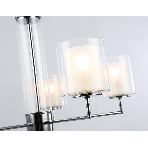 Люстра Ambrella light LH56001/5 СH/FR хром/белый матовый E14*5 max 40W D640*1260, фото4