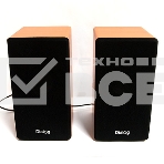 Колонки Dialog AST-20UP - акустические колонки 2.0, 6W RMS, Cherry , питание от USB, фото4