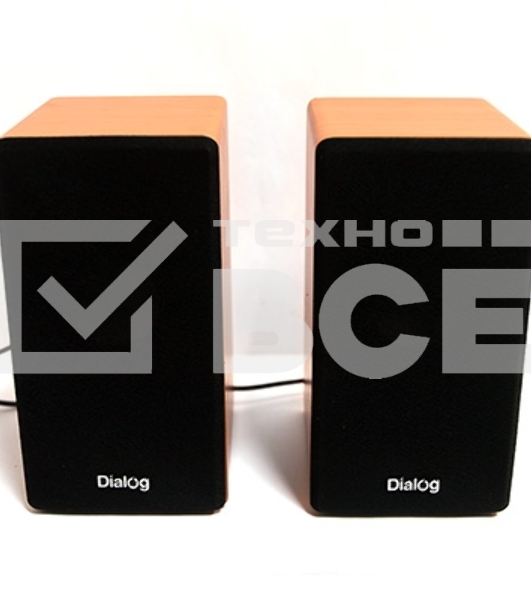 Колонки Dialog AST-20UP - акустические колонки 2.0, 6W RMS, Cherry , питание от USB