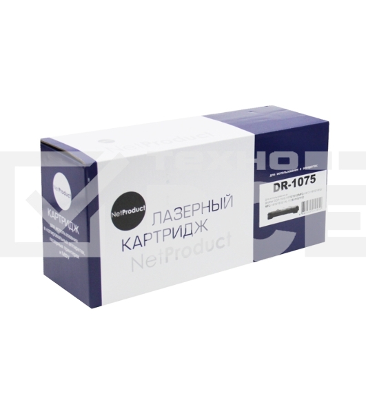 Драм-юнит NetProduct DR-1075 для Brother HL-1010R/1112R/DCP-1510R/1512R/MFC-1810R (NetProduct) NEW DR-1075, 10К