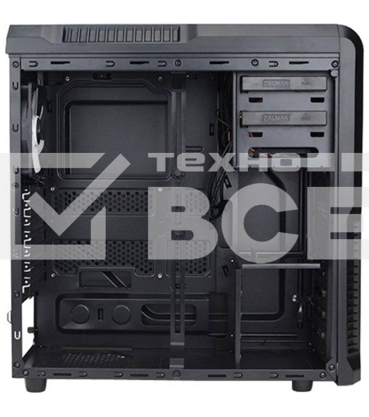 Компьютерный корпус Zalman Z3 Plus черный w/o PSU ATX 1x80mm 1x92mm 2x120mm 2xUSB2.0 1xUSB3.0 audio bott PSU