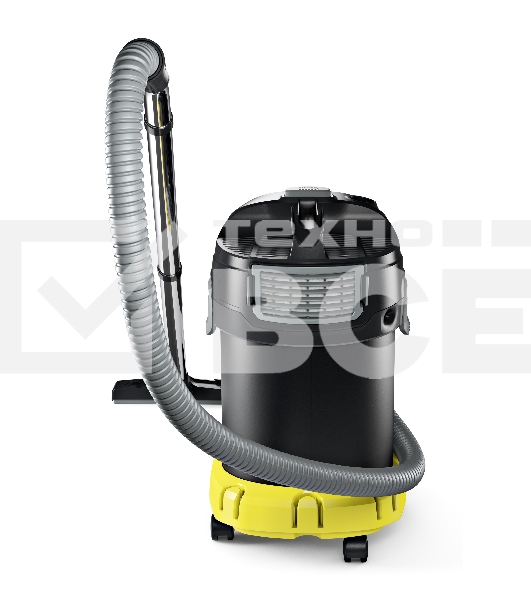 Пылесос Karcher AD 4 PREMIUM желтый/черный, 150/600 Вт, уборка сухая, пылесборник контейнер 17 л