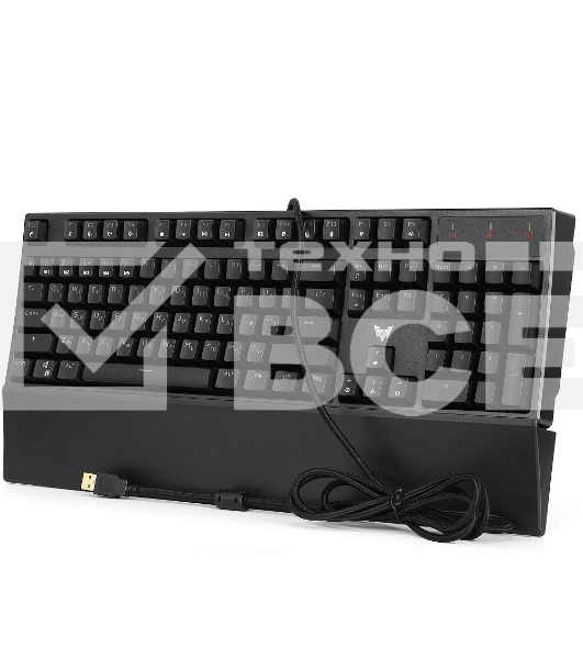 Клавиатура CROWN CMGK-902 проводная, USB, чёрный