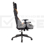 Кресло игровое Zombie VIKING 5 AERO черный/оранжевый искусственная кожа с подголов. крестовина пластик, фото17