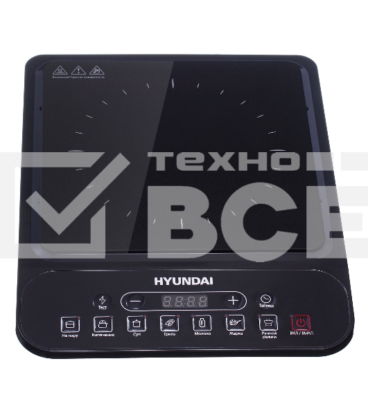 Электрическая плитка Hyundai HYC-0101 черный эмаль  (настольная)