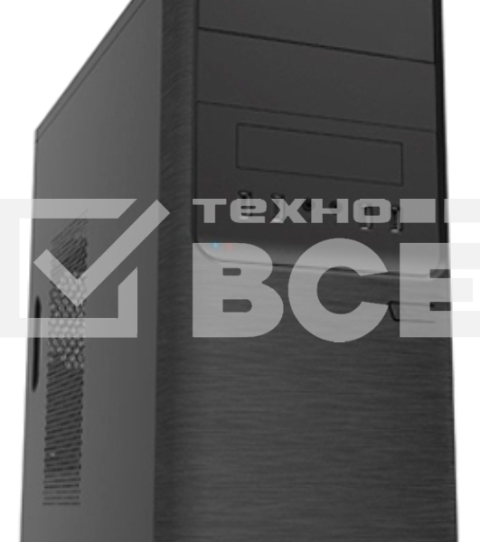 Корпус InWin POWERMAN ES701BK USB 3.0 (Mini Tower, mATX, 450W PM-450ATX, USB 3.0x2, USBx2 + Audio, черный) <6120258>