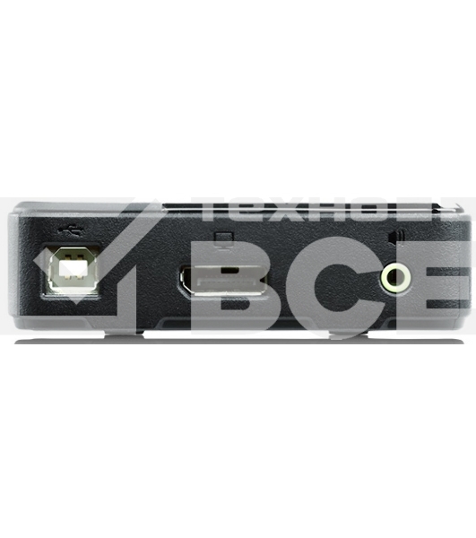 Коммутатор-KVM 2-х портовый с поддержкой USB, DisplayPort 2-х портовый KVM-коммутатор с поддержкой USB, DisplayPort
