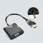 Переходник Buro HDMI-M-VGA-F-WUSB HDMI (m) VGA (f) 0.1м, фото 1