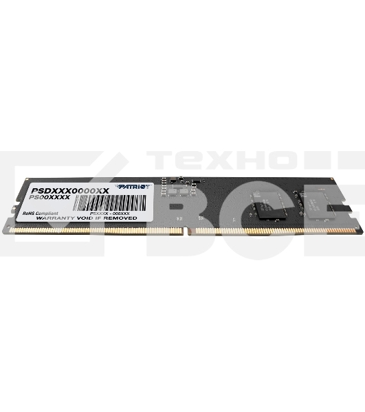 Оперативная память Patriot Signature, DDR5, 32GB (1x32 GB), 4800 MHz, CL40