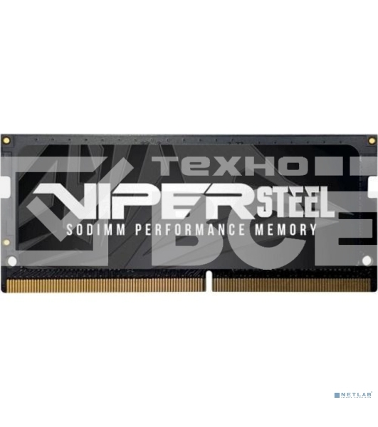 Оперативная память Patriot Viper Steel, DDR4, 32GB (1x32 GB), 2666 MHz, CL18, SO-DIMM