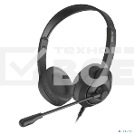 Наушники с микрофоном A4Tech Fstyler FH100U черный, фото2