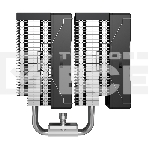 Кулер для процессора PCCooler RZ620 BK (260W, 4-pin PWM, 157.5mm, Al/Cu, 6x6mm, 1x120mm, 86.73CFM, 32dBA, 2200RPM, S: 1851/1700/1200/115X, AM5/AM4, black), фото6