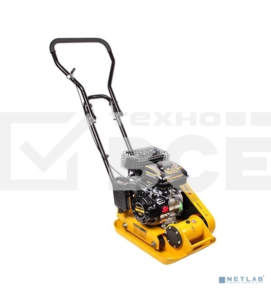 Виброплита бензиновая CHAMPION PC5332F 43,7кг8,2кН49,5*32см20см1,65кВт