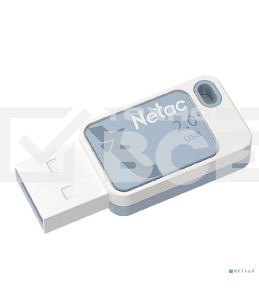 Флеш диск Netac 8Gb UA31 NT03UA31N-008G-20BL USB2.0 синий