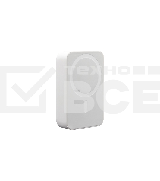 Портативное беспроводное зарядное устройство Power Bank (аккумуляторная батарея) 10000 mAh, MagSafe, белый Rexant