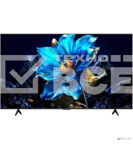 Телевизор TCL 43' 43P7K черный QLED 4K UHD 60Hz Google TV