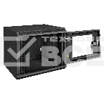 Шкаф телекоммуникационный 10' настенный 6U ExeGate EC-WM-6U.280.G.BLACK (10', 6U, 350x280x287мм (ШхГхВ), передняя дверь закаленное стекло, пыле- и влагозащита IP23, черный RAL 9004), фото11