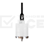 Коронка алмазная по бетону с пылеудалением 68мм, М16, турбо-сегмент, SDS PLUS KRANZ, фото 1