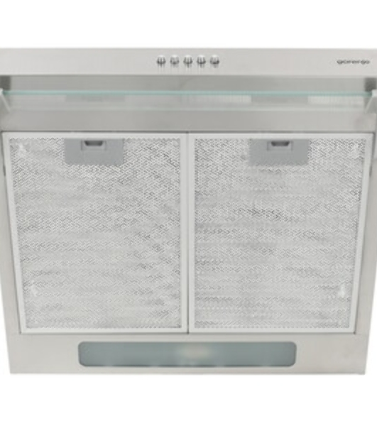 Вытяжка встраиваемая Gorenje WHU529EX/M нержавеющая сталь управление: кнопочное (1 мотор)