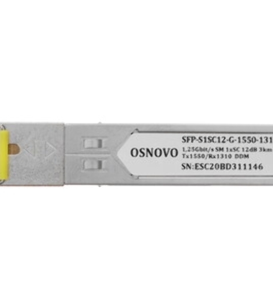 Модуль Osnovo SFP-S1SC12-G-1550-1310-I