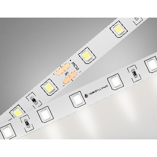Светодиодная лента Ambrella light GS3002 2835 60Led/ 6W m/ 24V IP20 4500K/ 5000*8*1.2mm (2 конт.)
