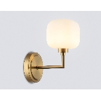 Настенный светильник Ambrella light LH53021 BS/FR латунь/белый матовый G9 max 40W 195*120*230, фото7