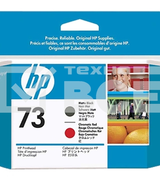Картридж струйный HP 73 CD949A черный матовый/хроматический красный печатающая головка для HP DJ Z3200