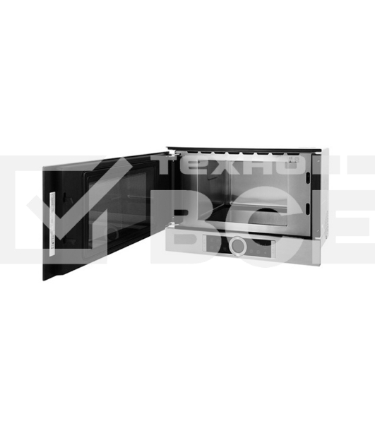 Встраиваемая микроволновая печь Bosch BFL634GS1 /900Вт, 5 режимов, инвертер, 21 л, сталь
