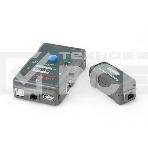 Тестер LAN Cablexpert NCT-2, 100/1000 Base-TX, для UTP, STP, RJ-11, USB-кабеля, фото 1