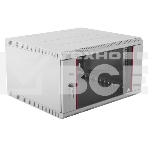 Шкаф телеком. настенный разборный 6U (600х520) дверь стекло (ШРН-Э-6.500) (1 коробка), фото5