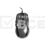 Мышь проводная A4Tech N-708X серый глянец/черный, 1600 dpi, USB, кнопки - 6, фото2