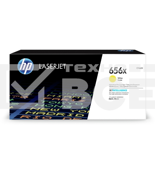 Картридж лазерный HP 656X High Yield Yellow для HP CLJ M652/M653 (CF462X) 22000 стр