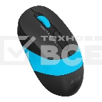 Мышь беспроводная A4Tech Fstyler FG10S черный/синий, 2000 dpi, радиоканал, USB, кнопки - 4, фото6