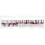 Набор торцевых головок Rexant 1/2, двенадцатигранные, CrV, 10 шт., 10-24 мм, фото3
