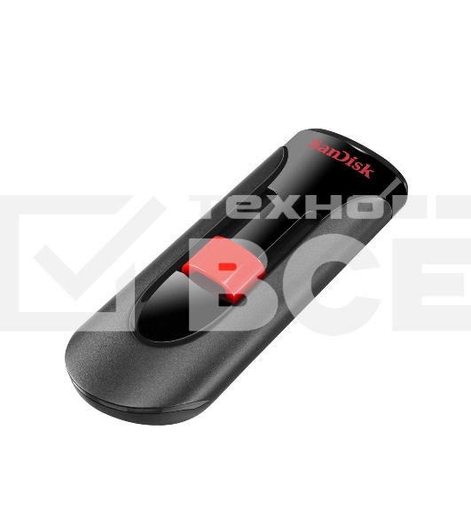 Флеш диск 256GB SanDisk CZ60 Cruzer Glide, USB 2.0, Black