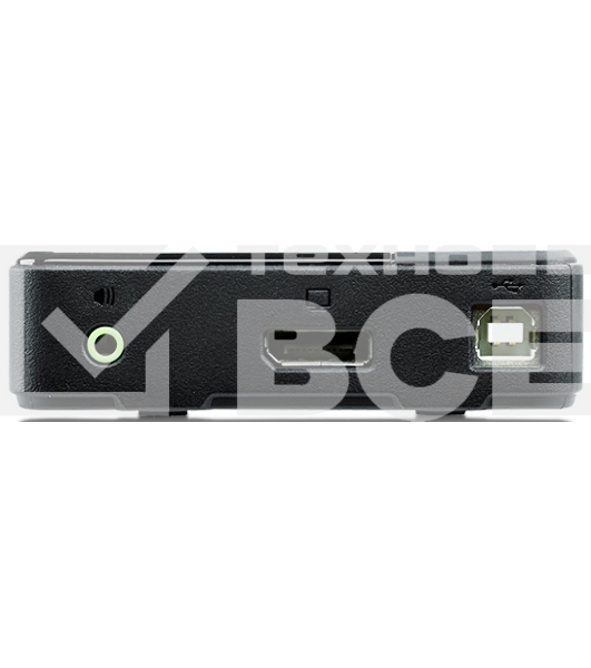 Коммутатор-KVM 2-х портовый с поддержкой USB, DisplayPort 2-х портовый KVM-коммутатор с поддержкой USB, DisplayPort